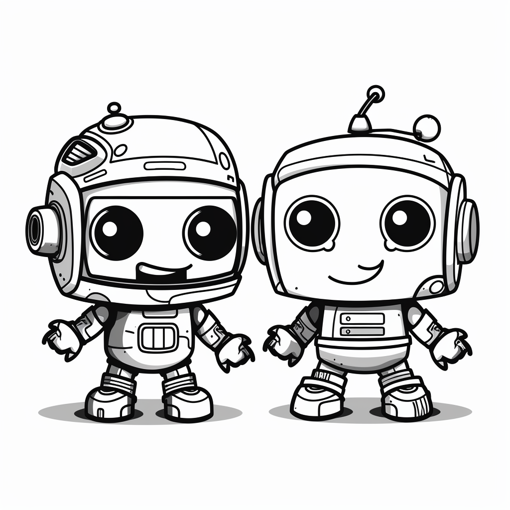 Coloriage Robot Coloriage